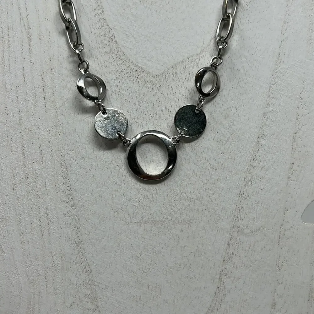 The Limited Women's NWT Reversible SilverTone Necklace 18 inches